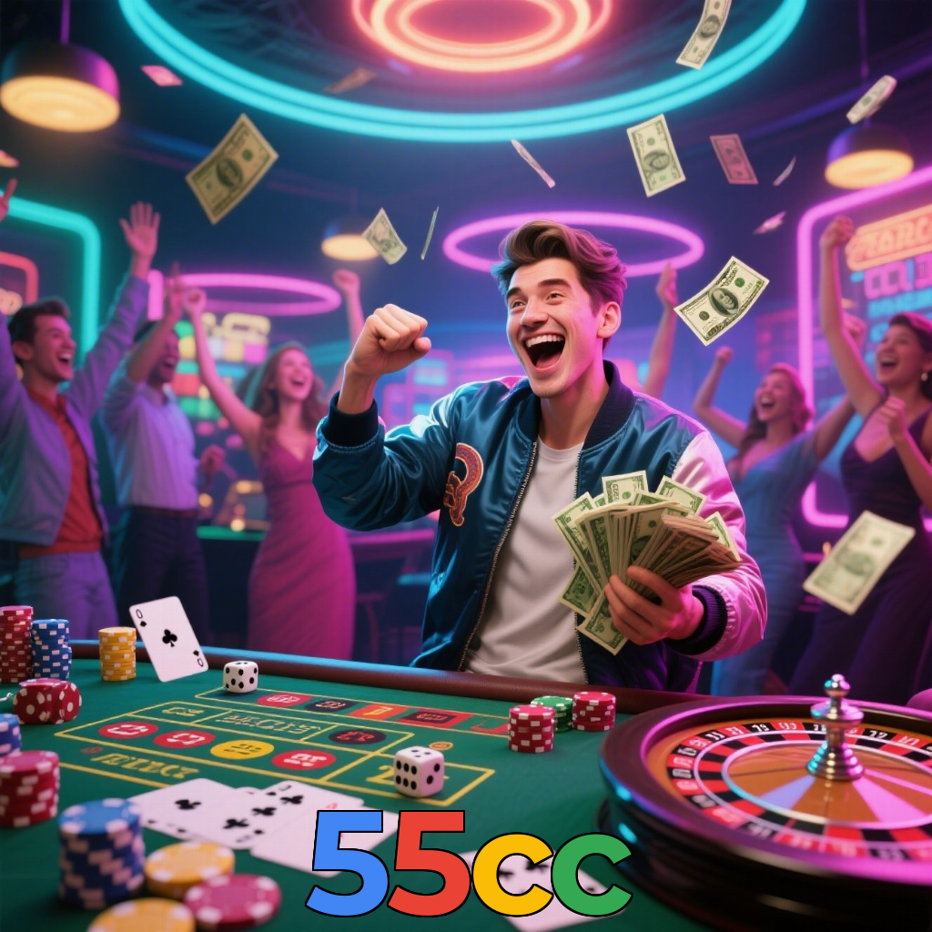 55cc:A diversão começa aqui! Jogue nas slots e ganhe muito mais!