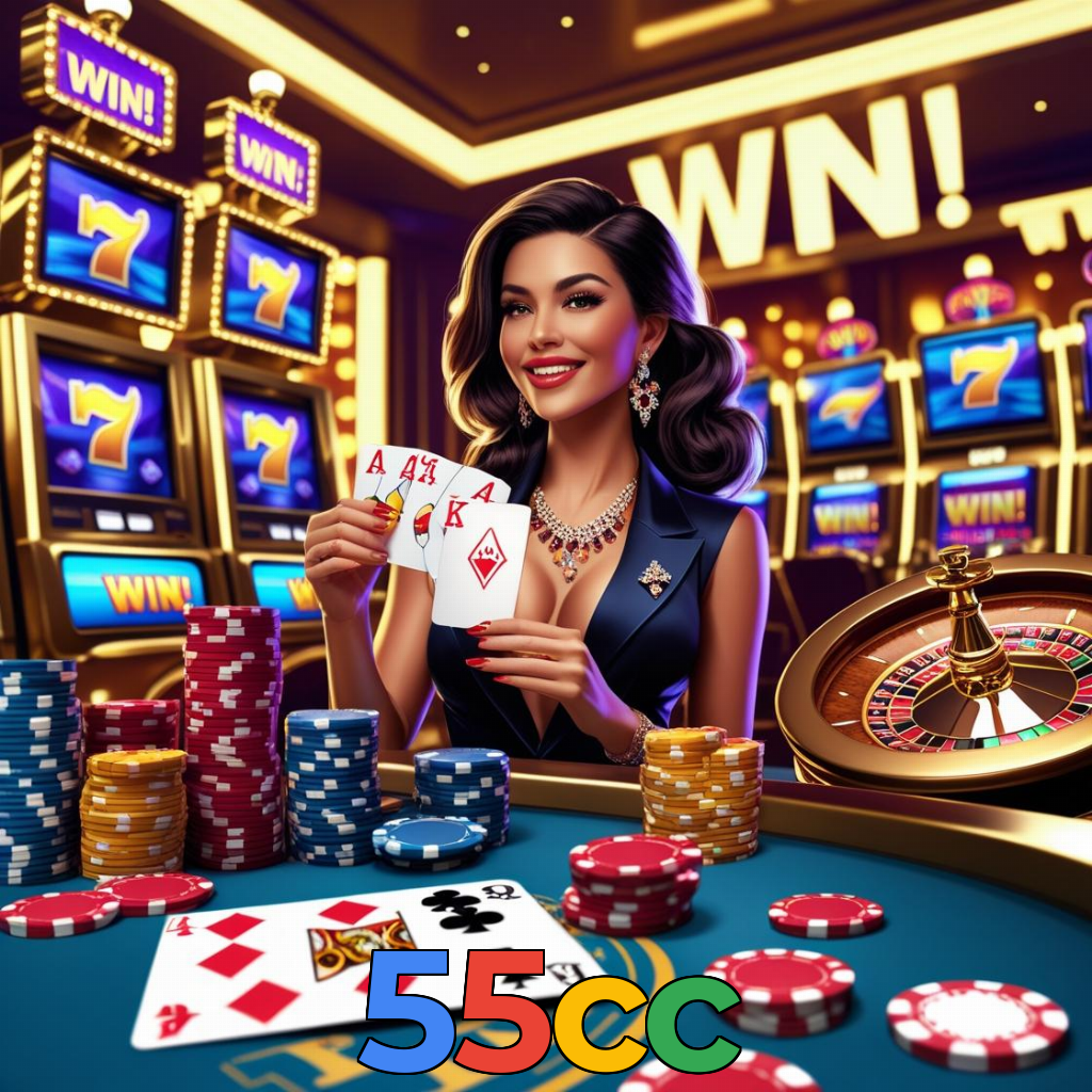 55cc：Jogue poker, aposte no futebol e ganhe em grandes jogos de cassino!